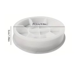 Molde silicona bandeja grande profunda 